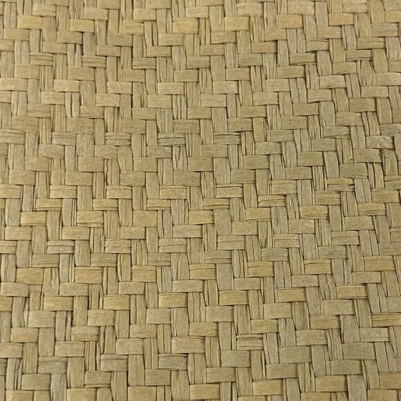 Juicy Couture Woven Straw Wicker Women’s Tote Bag Beige Handbag w/ Ribbon - Picture 9 of 9